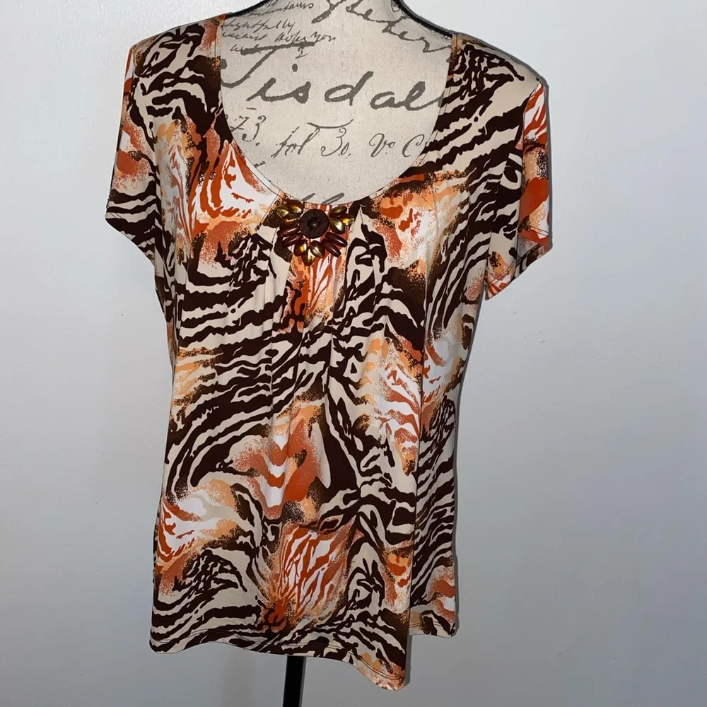 🍂Ruby Rd. Stretchy Top🍂 - Picture 1 of 9